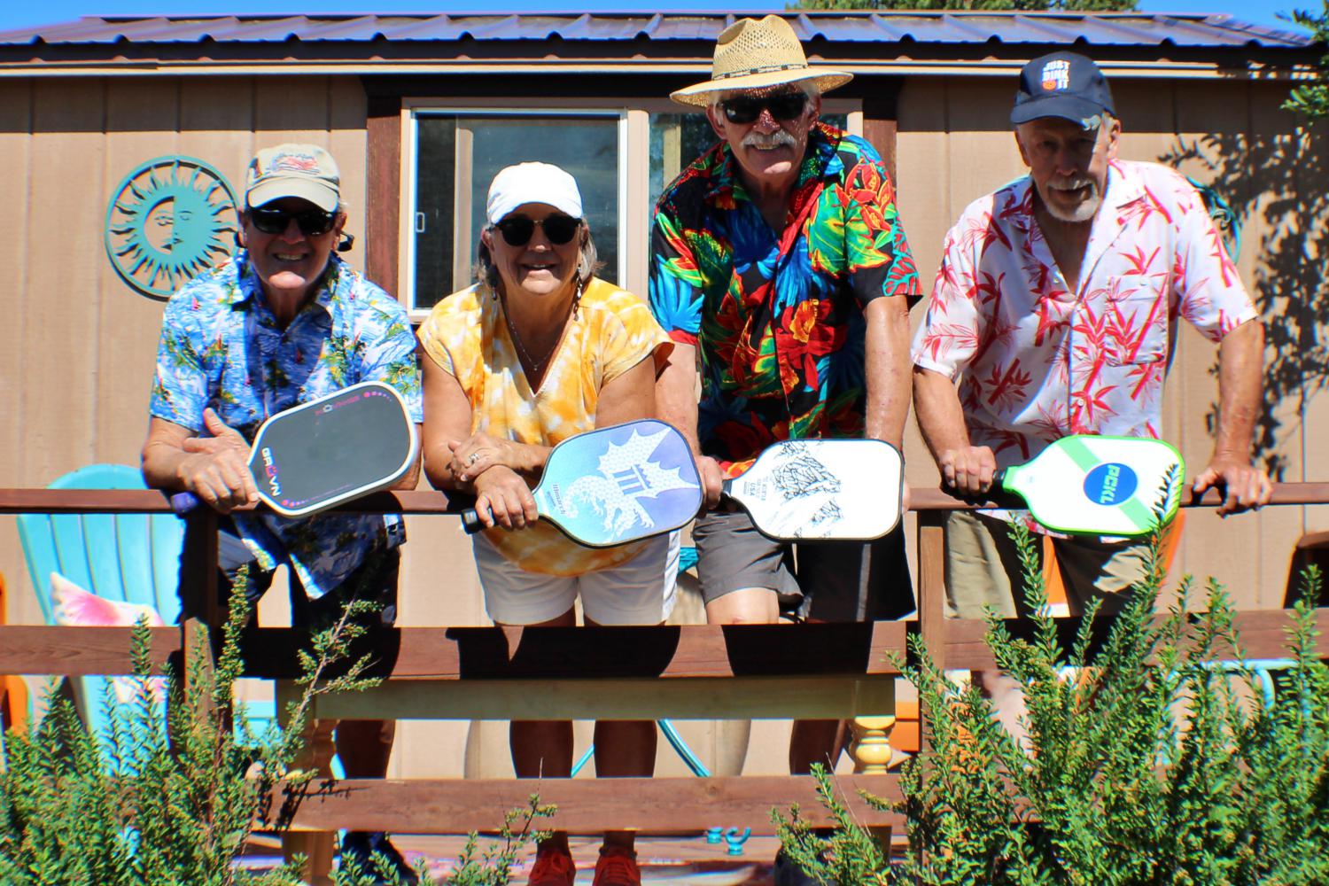 Private Pickleball Court at The Inn at Pennington Place in Walsenburg